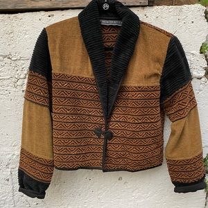 New Identity vintage jacket (rug material)